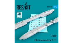 Балочный держатель BRU-3A - RESKIT RS72-0337 1/72
