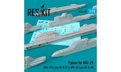 МиГ-29. Пилоны - RESKIT RS72-0403 1/72