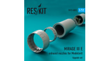 Mirage IIIE Dassault. Сопло (MODELSVIT) - RESKIT RSU72-0022 1/72