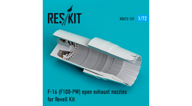 F-16A/B/C/D Block 1-15/20/25/32/42/52/72 Lockheed Martin (General Dynamics), Fighting Falcon. Сопло (REVELL) - 1/72 RESKIT RSU72-0121 F-16A/B/C/D Block 1-15/20/25/32/42/52/72 Lockheed Martin (General Dynamics), Fighting Falcon. Сопло (REVELL) - 1/72 RESKIT RSU72-0121