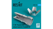 F-105 Republic, Thunderchief. Сопло (TRUMPETER) - RESKIT RSU72-0130 1/72
