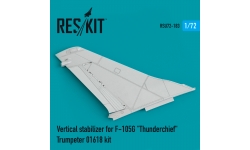 F-105G Republic, Thunderchief. Киль (TRUMPETER) - RESKIT RSU72-0183 1/72