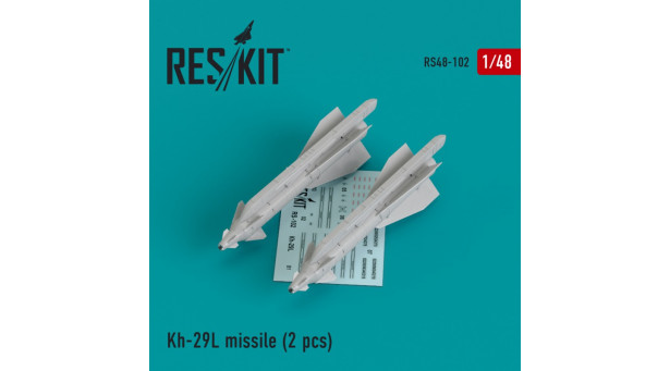 Ракета авиационная Х-29Л (AS-14 Kedge-A) класса "воздух-поверхность" - 1/48 RESKIT RS48-0102