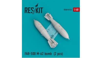 Бомба авиационная ФАБ-500 М-62 - RESKIT RS48-0134 1/48
