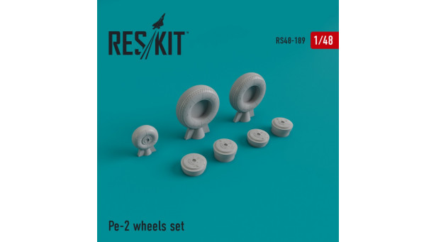 Пе-2 Петляков. Колеса шасси - 1/48 RESKIT RS48-0189
