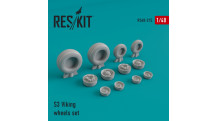 S-3 Lockheed, Viking. Колеса шасси - RESKIT RS48-0215 1/48