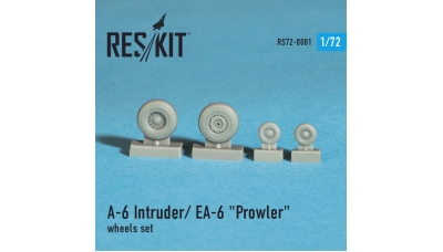 A-6 Intruder & EA-6 Prowler, Grumman. Колеса шасси - RESKIT RS72-0001 1/72