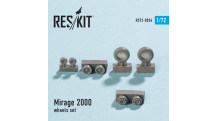 Mirage 2000 Dassault. Колеса шасси - RESKIT RS72-0034 1/72