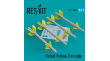 Ракета авиационная Python-3 Rafael класса "воздух-воздух" - RESKIT RS72-0084 1/72
