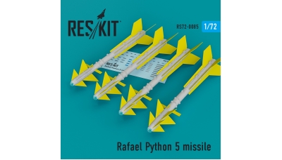 Ракета авиационная Python-5 Rafael класса "воздух-воздух" - RESKIT RS72-0085 1/72