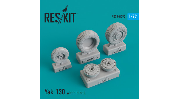 Учебно-тренировочный самолет Яковлева Тип 130. Колеса шасси - 1/72 RESKIT RS72-0093