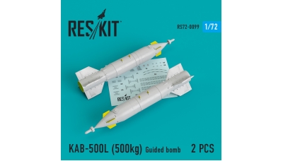 Бомба авиационная КАБ-500Л - RESKIT RS72-0099 1/72