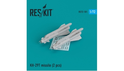 Ракета авиационная Х-29Т класса "воздух-поверхность" - RESKIT RS72-0101 1/72