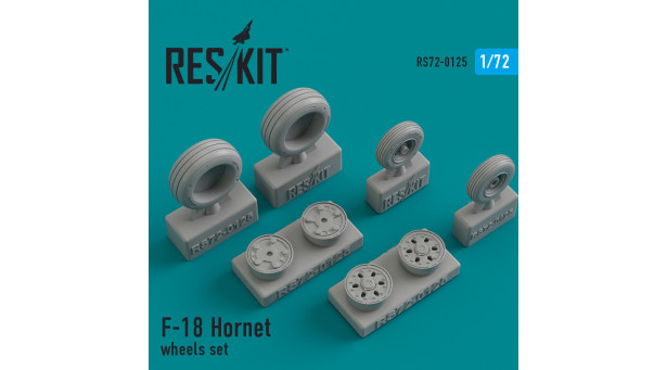 F/A-18 McDonnell Douglas, Hornet. Колеса шасси - 1/72 RESKIT RS72-0125