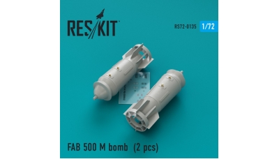 Бомба авиационная ФАБ-500 М-54 - RESKIT RS72-0135 1/72