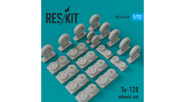 Перехватчик КБ Туполева Тип 128. Колеса шасси - 1/72 RESKIT RS72-0149 Перехватчик КБ Туполева Тип 128. Колеса шасси - 1/72 RESKIT RS72-0149