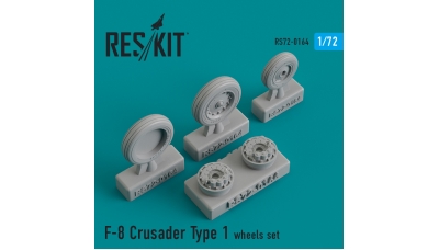 F-8 Vought, Crusader. Колеса шасси - RESKIT RS72-0164 1/72
