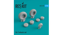 Пе-2 Петляков. Колеса шасси - RESKIT RS72-0189 1/72
