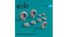 RA-5C North American, Vigilante. Колеса шасси - RESKIT RS72-0213 1/72
