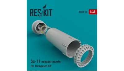 Су-11. Конверсионный набор (TRUMPETER) - RESKIT RSU48-0020 1/48