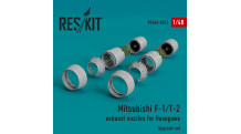 F-1/T-2 Mitsubishi. Конверсионный набор (HASEGAWA) - RESKIT RSU48-0022 1/48