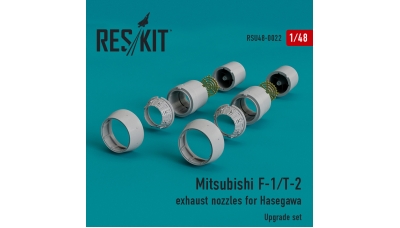 F-1/T-2 Mitsubishi. Конверсионный набор (HASEGAWA) - RESKIT RSU48-0022 1/48