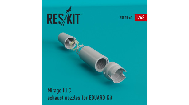 Mirage IIIC/CJ Dassault. Конверсионный набор (EDUARD) - 1/48 RESKIT RSU48-0061