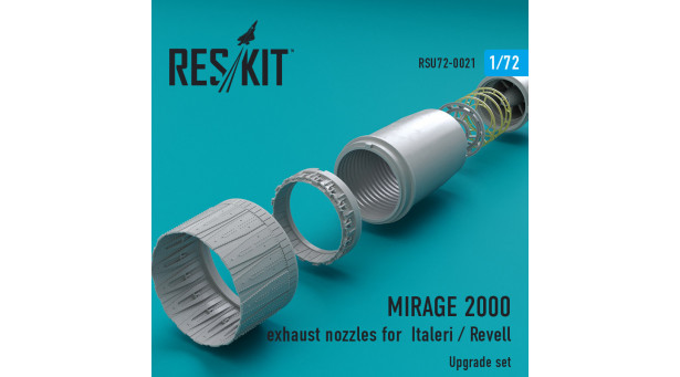 Mirage 2000C/D Dassault. Конверсионный набор (ITALERI/REVELL) - 1/72 RESKIT RSU72-0021 Mirage 2000C/D Dassault. Конверсионный набор (ITALERI/REVELL) - 1/72 RESKIT RSU72-0021