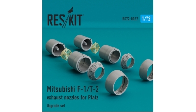 F-1/T-2 Mitsubishi. Конверсионный набор (PLATZ) - RESKIT RSU72-0027 1/72