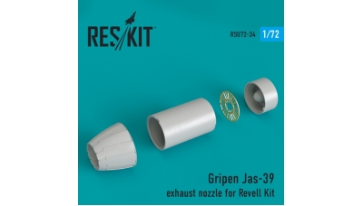 JAS 39 SAAB, Gripen. Конверсионный набор (REVELL) - RESKIT RSU72-0034 1/72