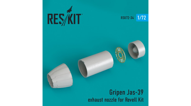 JAS 39 SAAB, Gripen. Конверсионный набор (REVELL) - 1/72 RESKIT RSU72-0034 JAS 39 SAAB, Gripen. Конверсионный набор (REVELL) - 1/72 RESKIT RSU72-0034