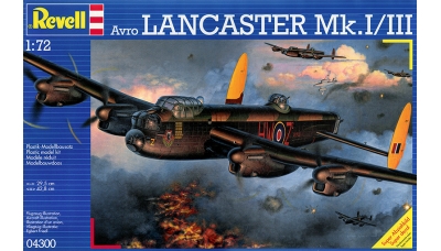 Lancaster B Mk. I / Mk. III Avro - REVELL 04300 1/72