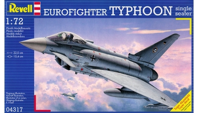 Typhoon Eurofighter (EF-2000), Single-seat variant - REVELL 04317 1/72