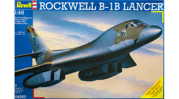 B-1B North American Rockwell, Lancer - 1/48 REVELL 04560 B-1B North American Rockwell, Lancer - 1/48 REVELL 04560