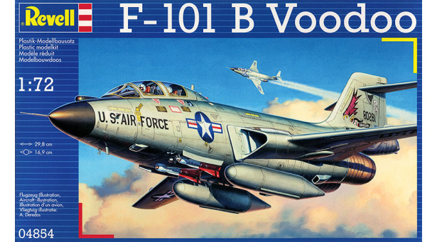 F-101B McDonnell, Voodoo - 1/72 REVELL 04854 F-101B McDonnell, Voodoo - 1/72 REVELL 04854
