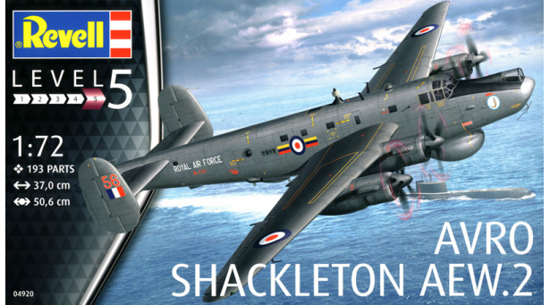 Shackleton AEW.2 Avro - 1/72 REVELL 04920 Shackleton AEW.2 Avro - 1/72 REVELL 04920
