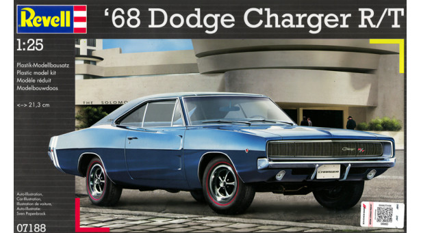Dodge Charger R/T 440 1968 - 1/25 REVELL 07188 Dodge Charger R/T 440 1968 - 1/25 REVELL 07188