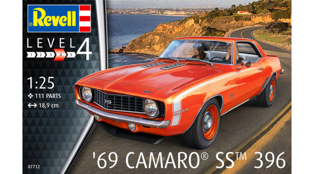 Chevrolet Camaro RS/SS 396 1969 - 1/25 REVELL 07712