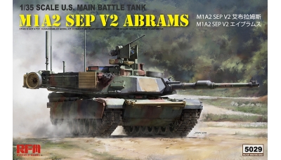 M1A2 SEP v2 General Dynamics, Abrams - RYEFIELD MODEL RM-5029 1/35