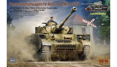 Panzerkampfwagen IV, Sd.Kfz.161/2, Ausf. J - RYEFIELD MODEL RM-5043 1/35
