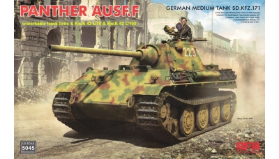 Panther, Panzerkampfwagen V, Sd.Kfz. 171, Ausf. F, MAN - RYEFIELD MODEL RM-5045 1/35