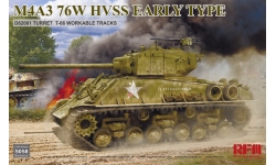 M4A3(76)W HVSS, Sherman - RYEFIELD MODEL RM-5058 1/35