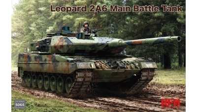 Leopard 2A6, Krauss-Maffei Wegmann - RYEFIELD MODEL RM-5065 1/35