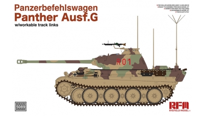 Panther, Panzerbefehlswagen V, Sd.Kfz. 267, Ausf. G, MAN - RYEFIELD MODEL RM-5089 1/35