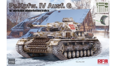 Panzerkampfwagen IV, Sd.Kfz.161/1, Ausf. G - RYEFIELD MODEL RM-5102 1/35