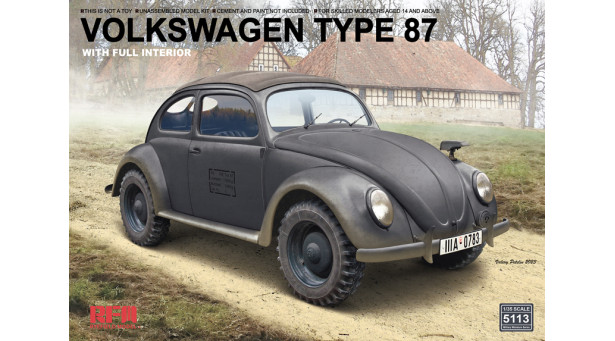 Volkswagen Typ 87 Kommandeurswagen - 1/35 RYEFIELD MODEL RM-5113
