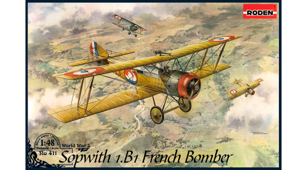 Sopwith 1B.1 - 1/48 RODEN 411 Sopwith 1B.1 - 1/48 RODEN 411