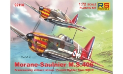 M.S.406 Morane-Saulnier - RS MODELS 92114 1/72