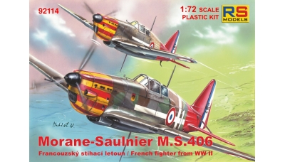 M.S.406 Morane-Saulnier - RS MODELS 92114 1/72