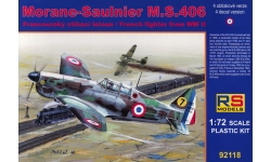 M.S.406 Morane-Saulnier - RS MODELS 92118 1/72